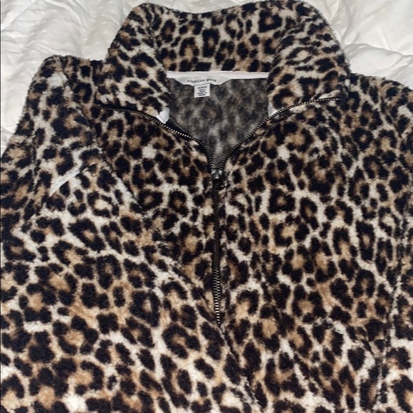 Cheetah print teddy jacket - Picture 3 of 3
